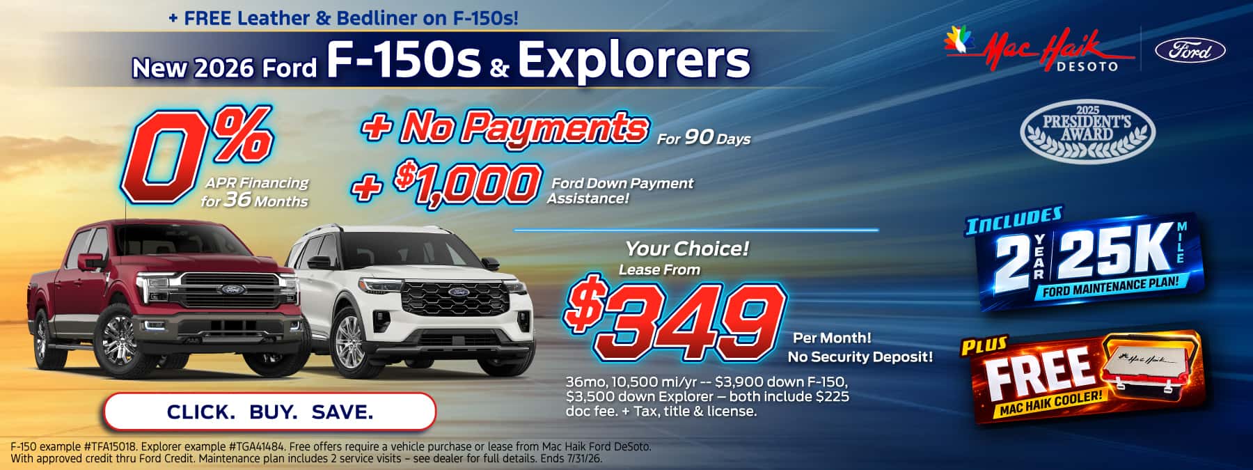 f150 and explorer