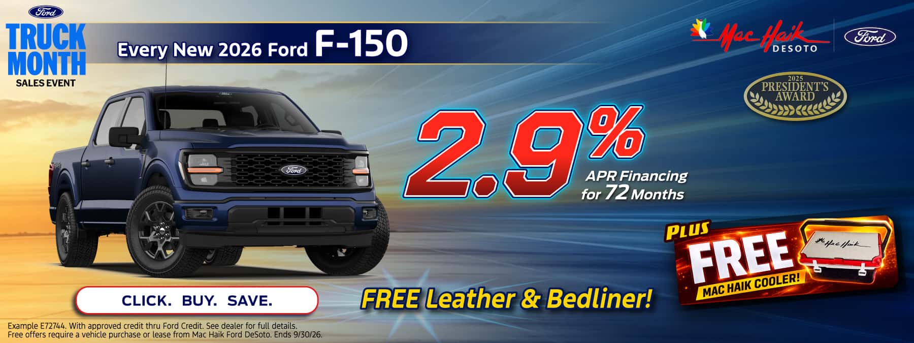 F-150 Truck Deal banner
