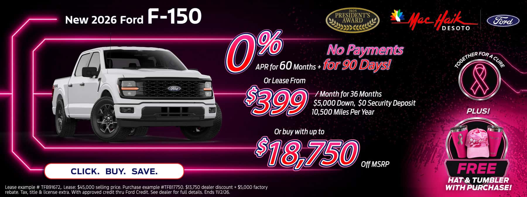 Updated October F-150 banner
