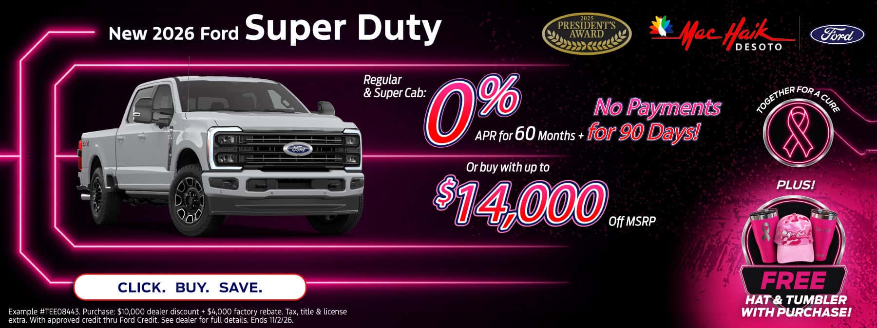 updated october super duty banner