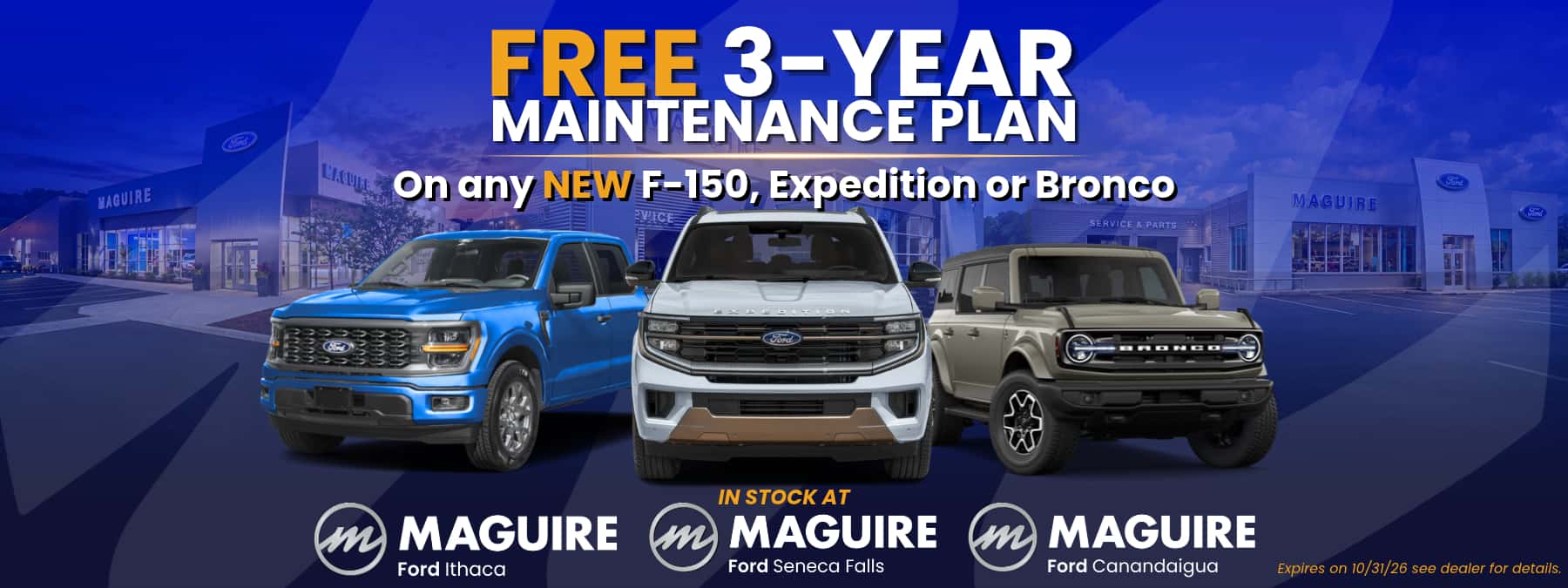 October Maintenance Special