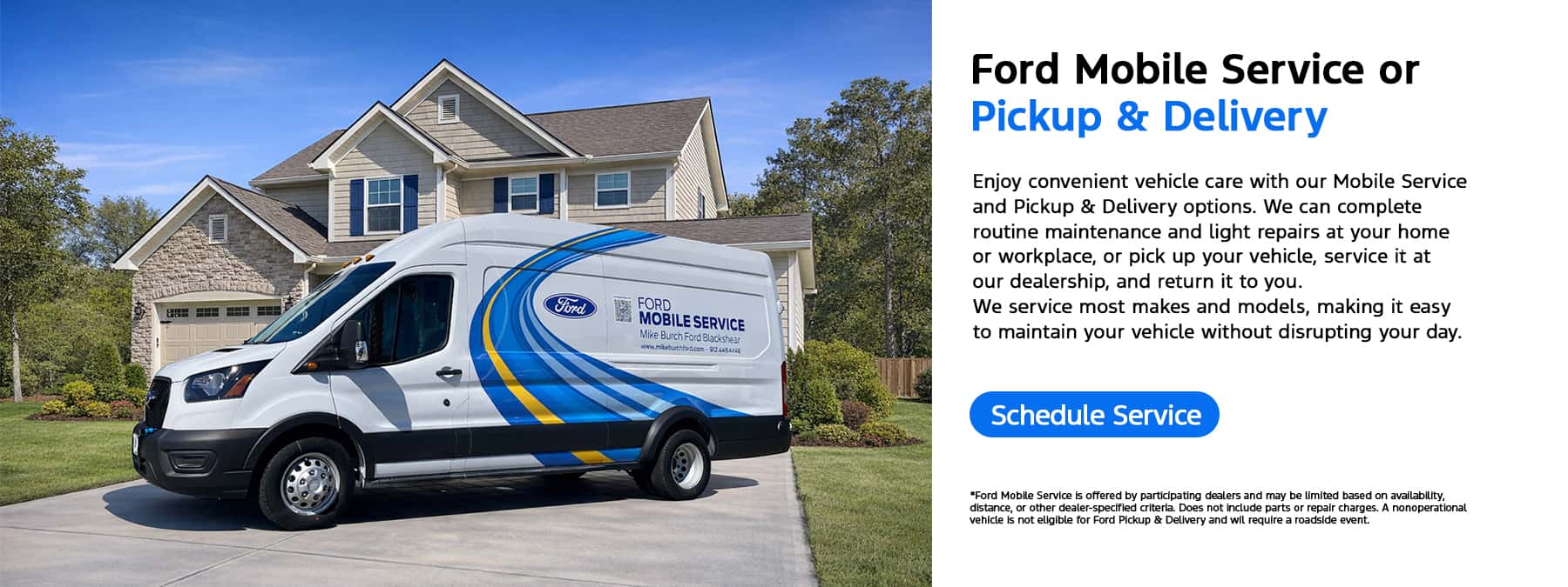 Mobile Service Pickup Delivery