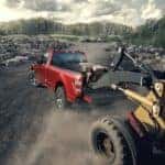 F-150 On Construction Site
