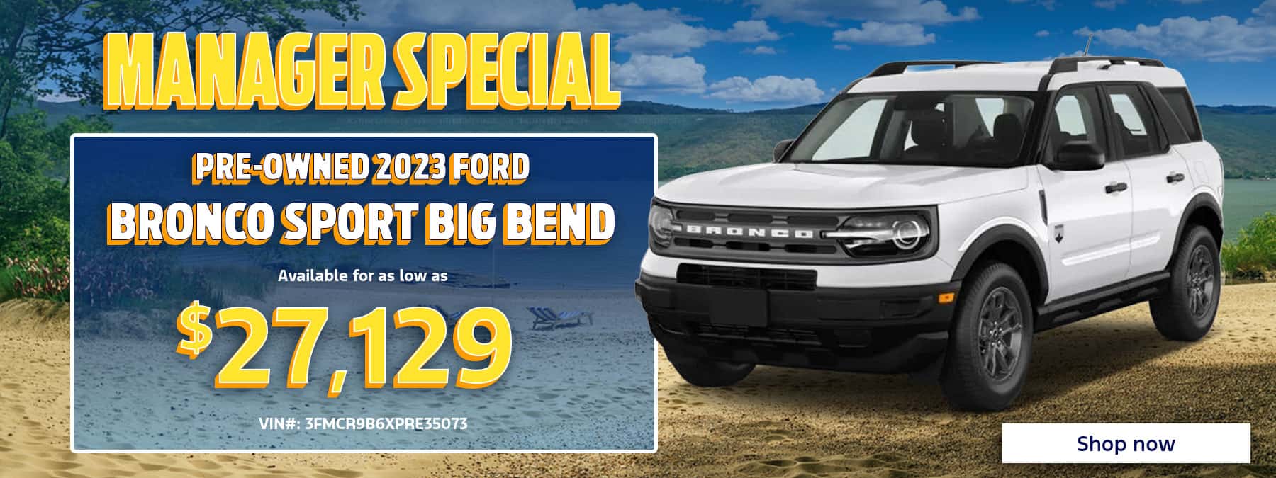 Used Vehicle Offer