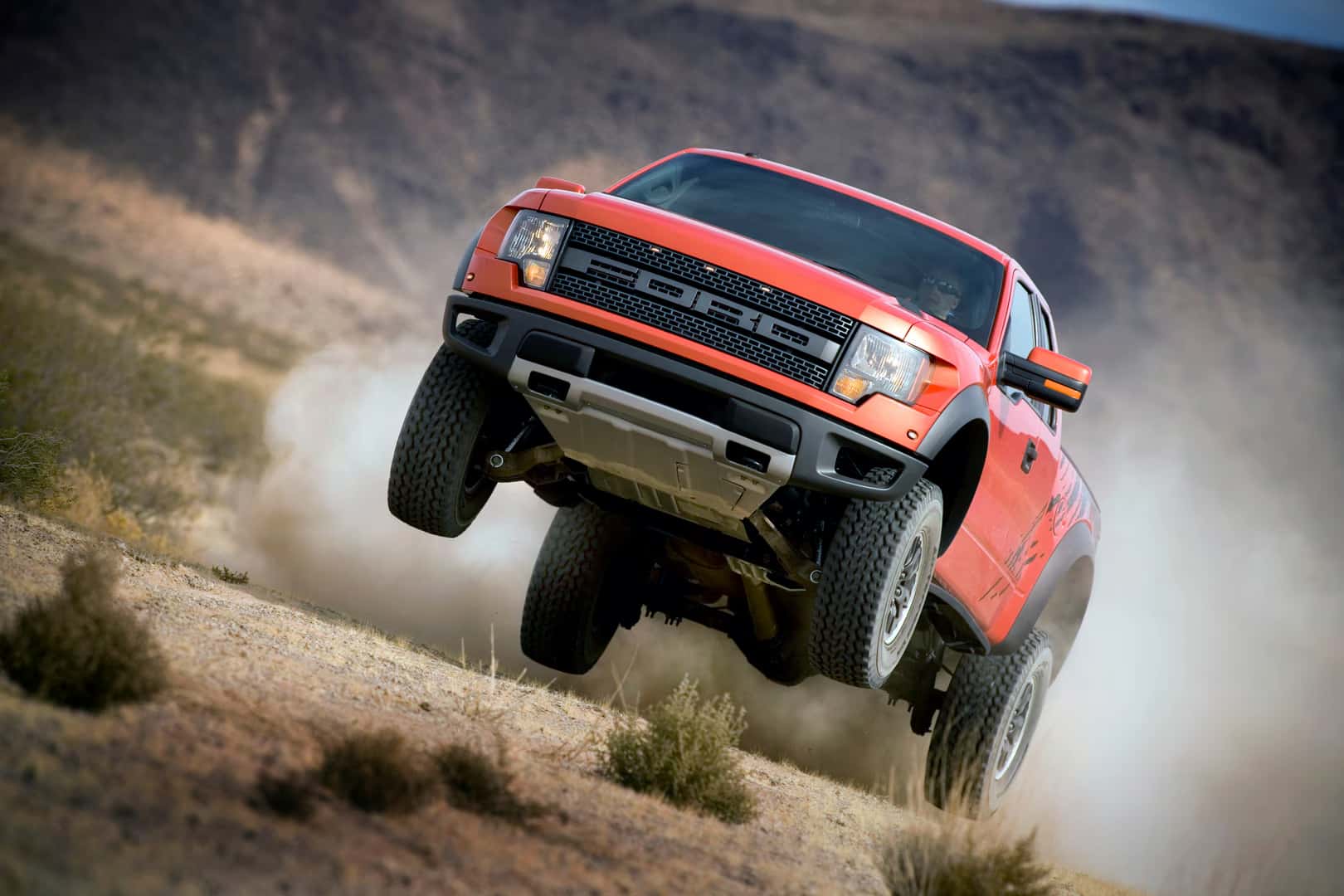 The Ford F-150 SVT Raptor, Ford's new king of the off-road just found a best friend. The Ford F-150 SVT Raptor R, which features modified components, was developed by SVT and Ford Racing specifically to race in the Tecate SCORE Baja 1000 - one of the most grueling off-road races on the circuit.