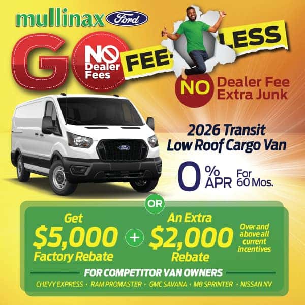 2026 Transit Low Roof Cargo Van