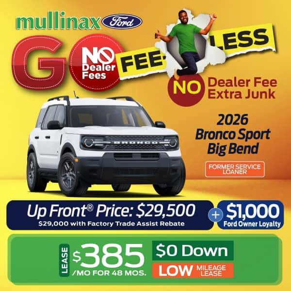 2026 Bronco Sport Big Bend Lease