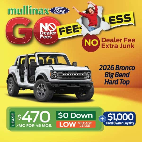 2026 Bronco Big Bend Hard Top Lease