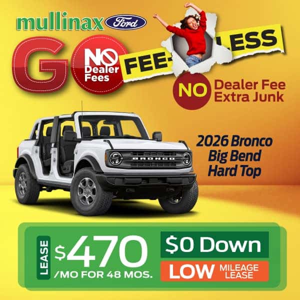 2026 Bronco Big Bend Hard Top Lease