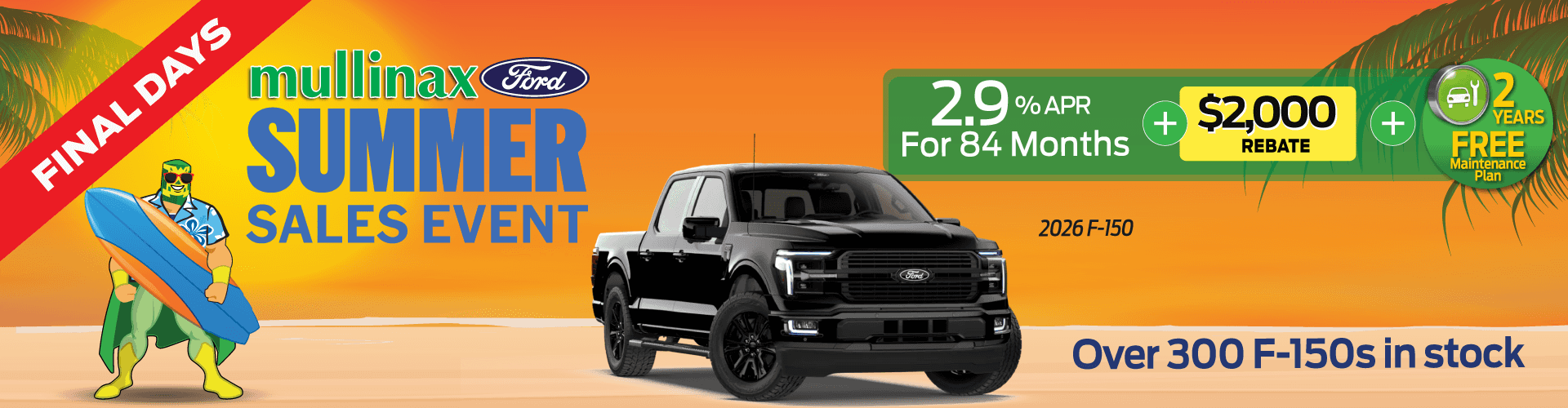 Final Days! Summer Sales Event: 0-0-0