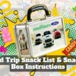 Road Trip Snack List And Snackle Box Instructions