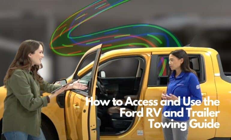 How to Access Use the Ford RV Trailer Towing Guide | Mullinax Ford of
