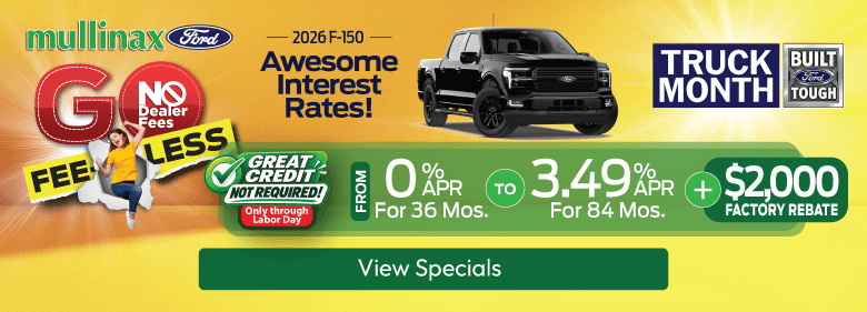 New Vehicle Specials. (Mobile)
