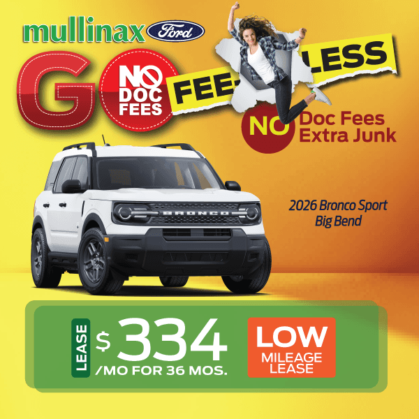 2026 Bronco Sport Big Bend Lease