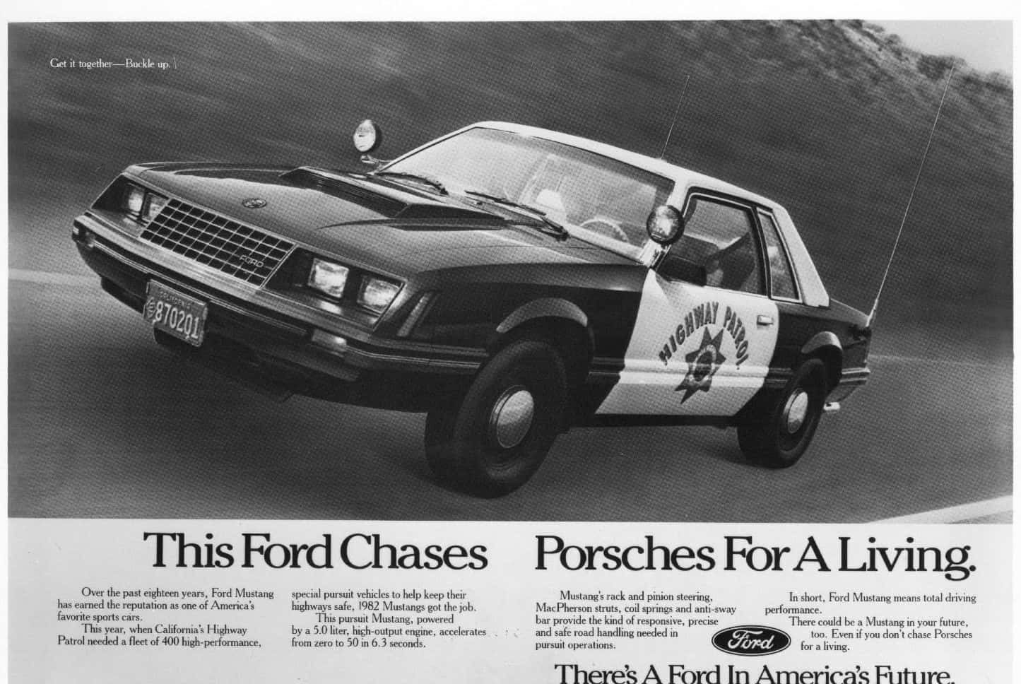 A Ford Police vehicle