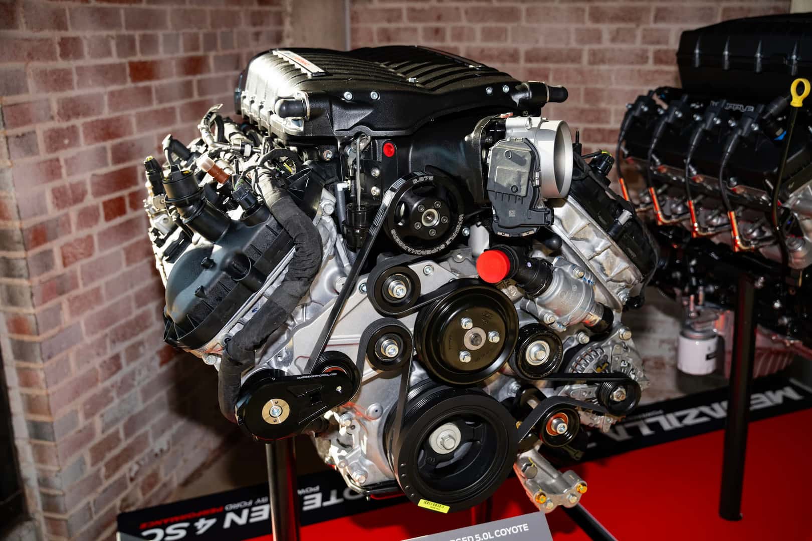 A Ford Megazilla Car Engine