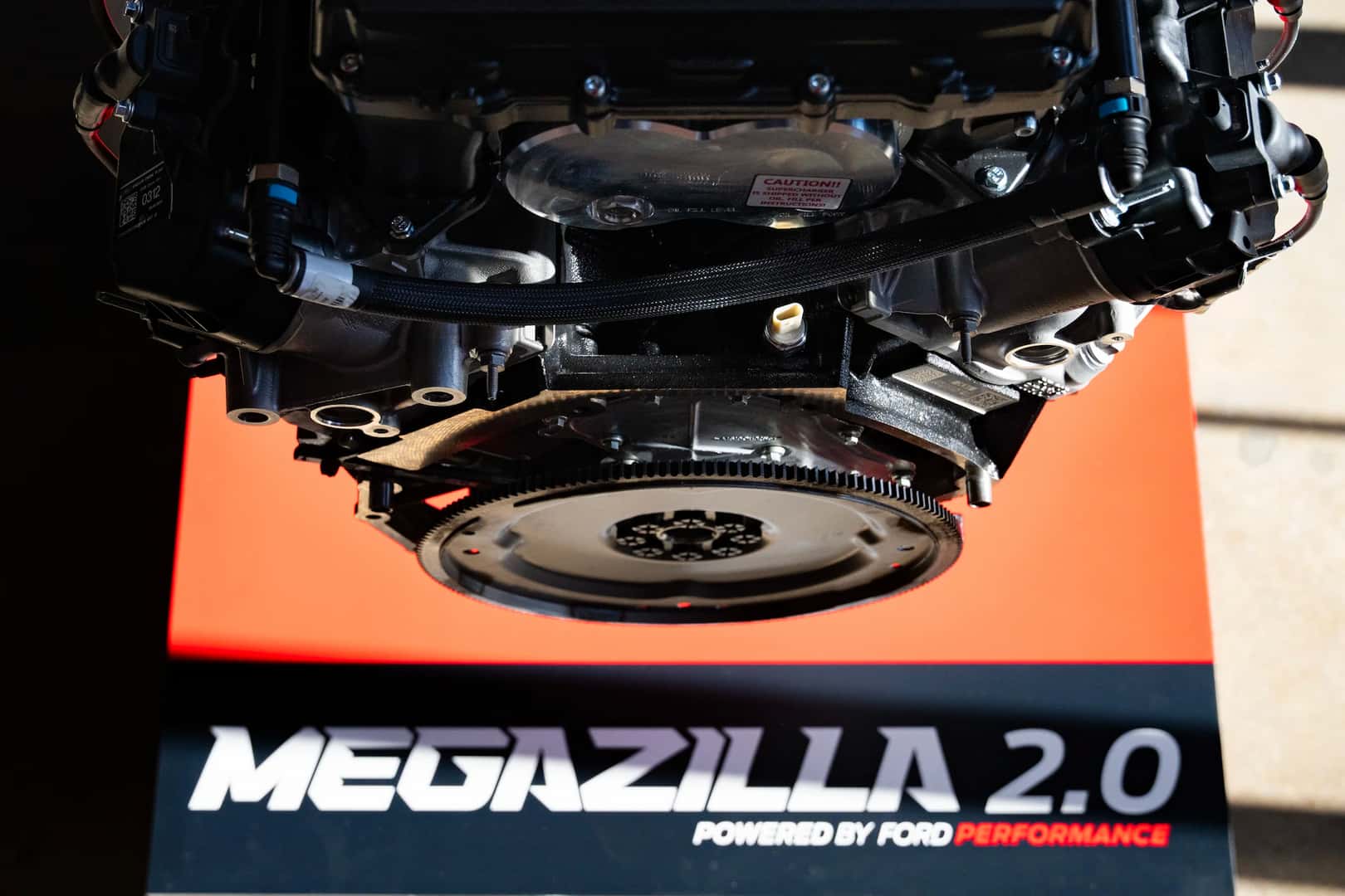 A Ford Megazilla Car Engine