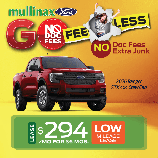 2026 Ranger STX 4x4 Crew Cab Lease