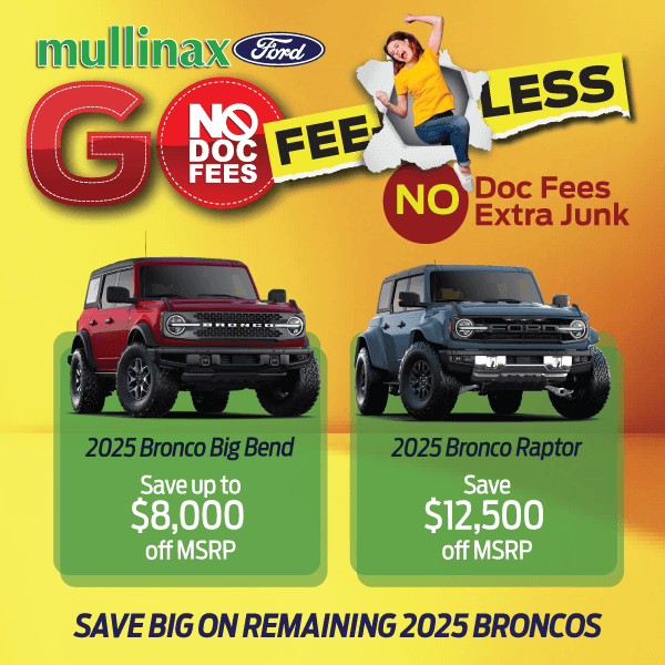 2025 Bronco Big Bend & 2025 Bronco Raptor