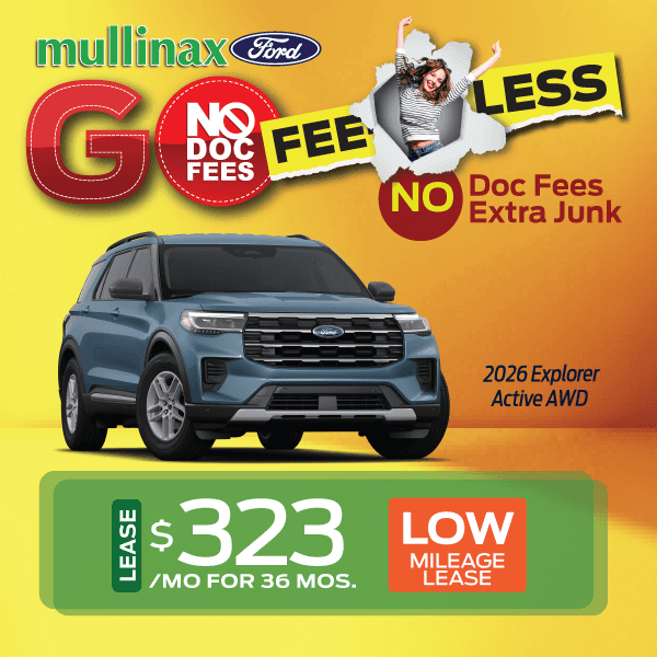2026 Explorer Active AWD Lease