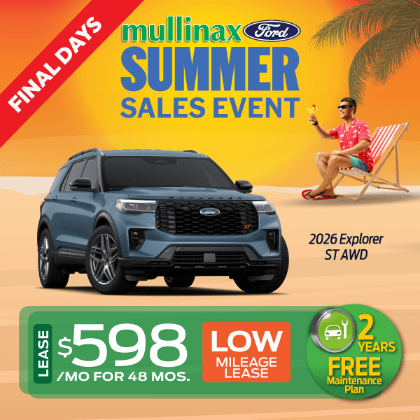 2026 Explorer ST AWD Lease