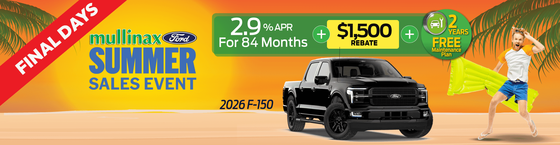 2.9% for 84 months on a new 2026 F-150