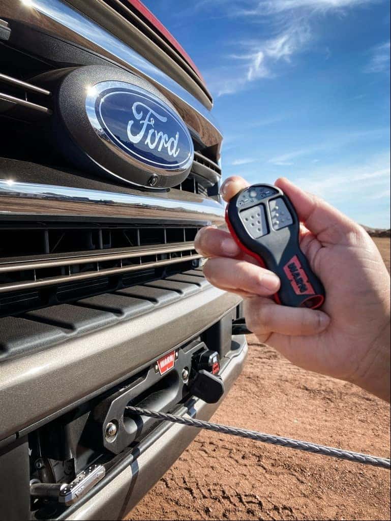 Ford Tremor Winch.