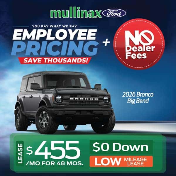 2026 Bronco Big Bend Lease