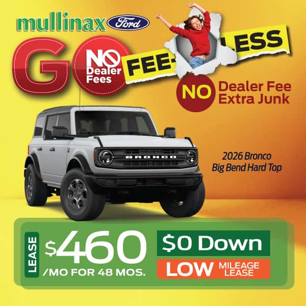 2026 Bronco Big Bend Lease