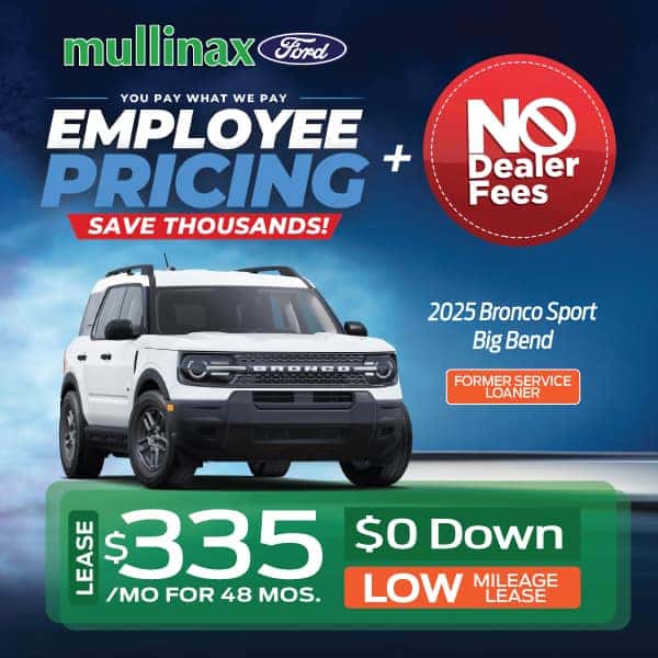 2025 Bronco Sport Big Bend Lease