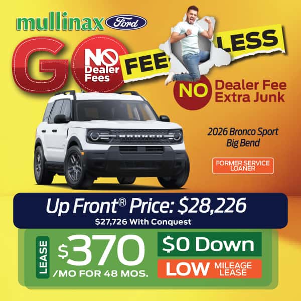 2026 Bronco Sport Big Bend Lease