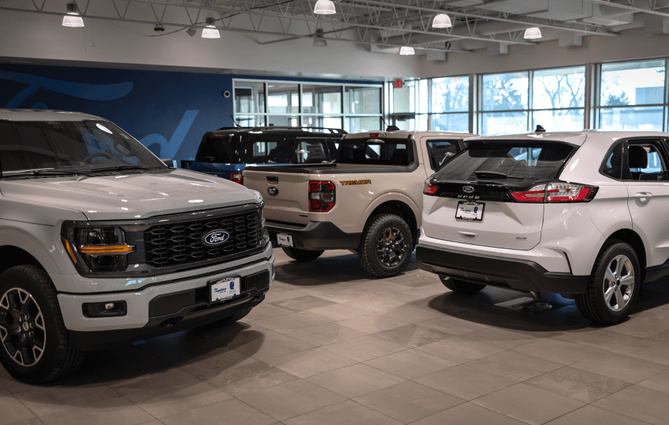 New Ford vehicles at Napleton Ford of Oak Lawn