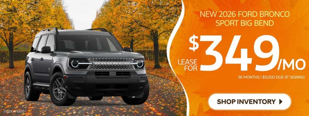 2026 Ford Bronco Sport Big Bend