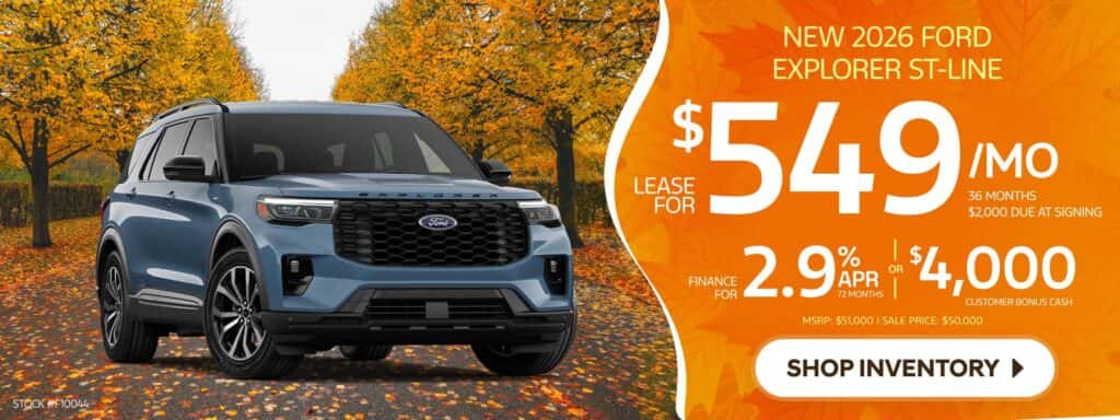 2026 Ford Explorer ST-Line