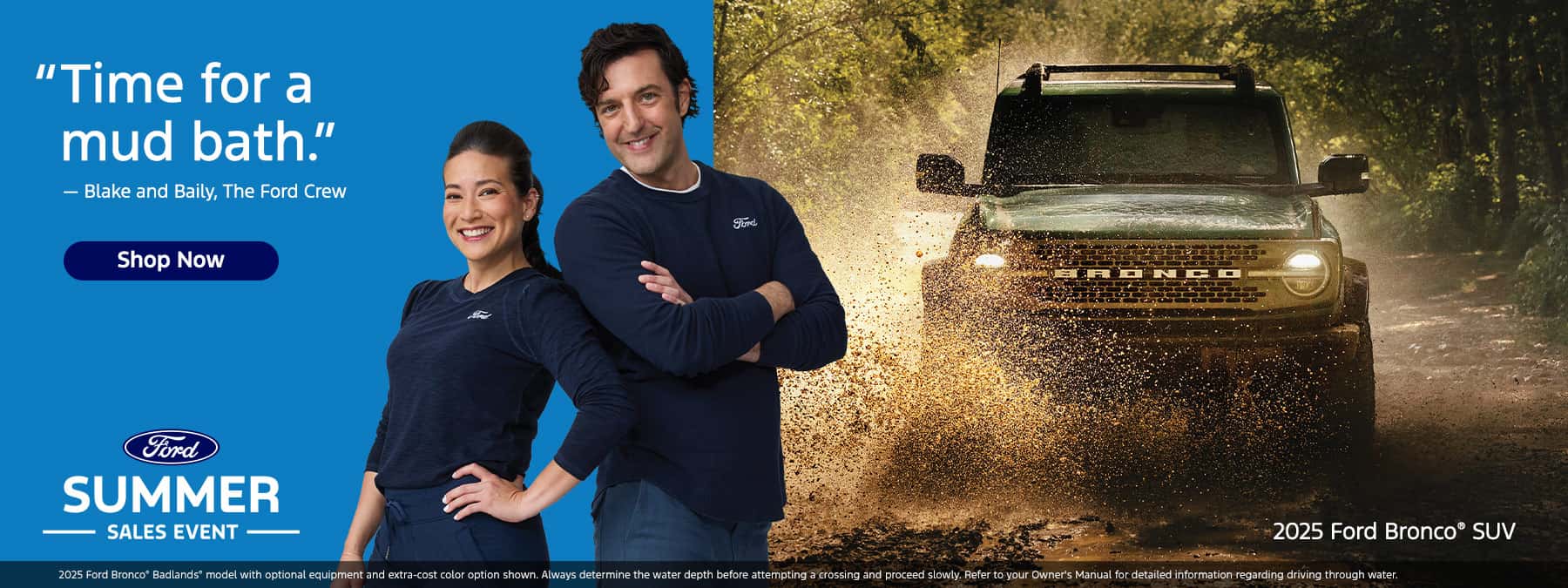 2025 Ford Bronco – Time For a Mud Bath From Your Ford Dealership Near Me