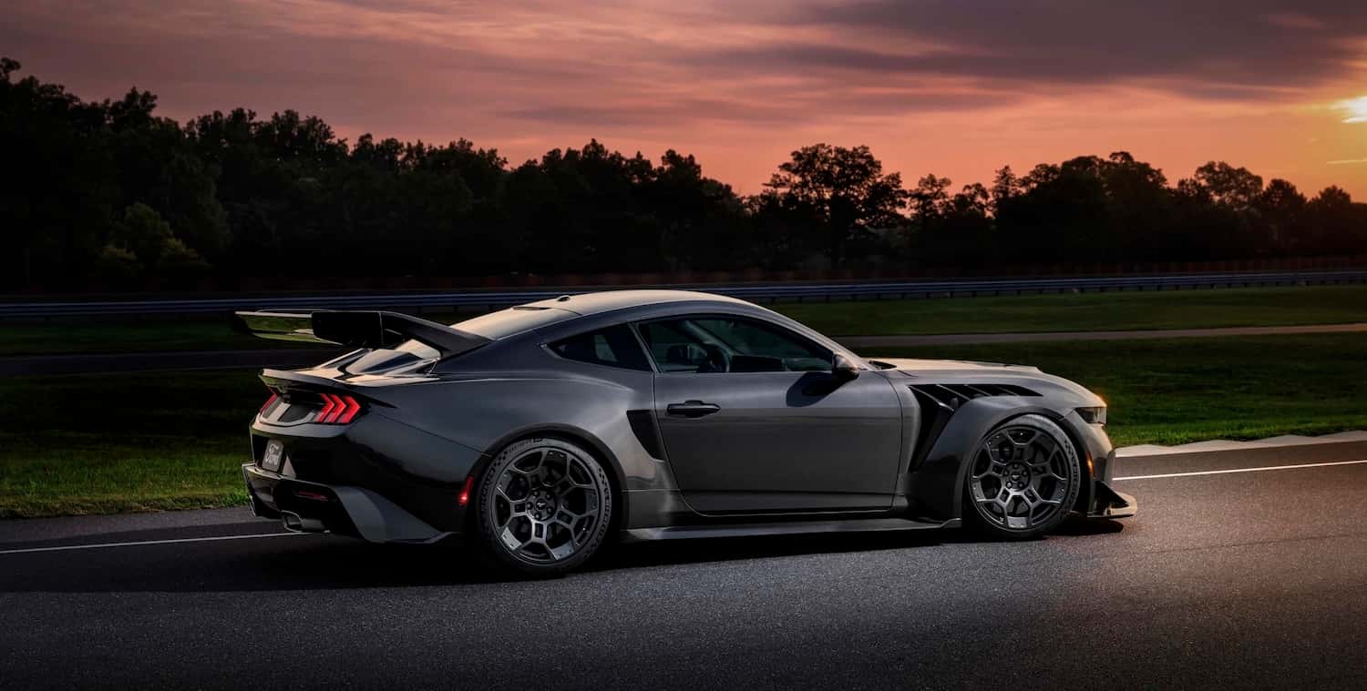 Mustang GTD Liquid Carbon Puts Race Derived Construction on Full Display