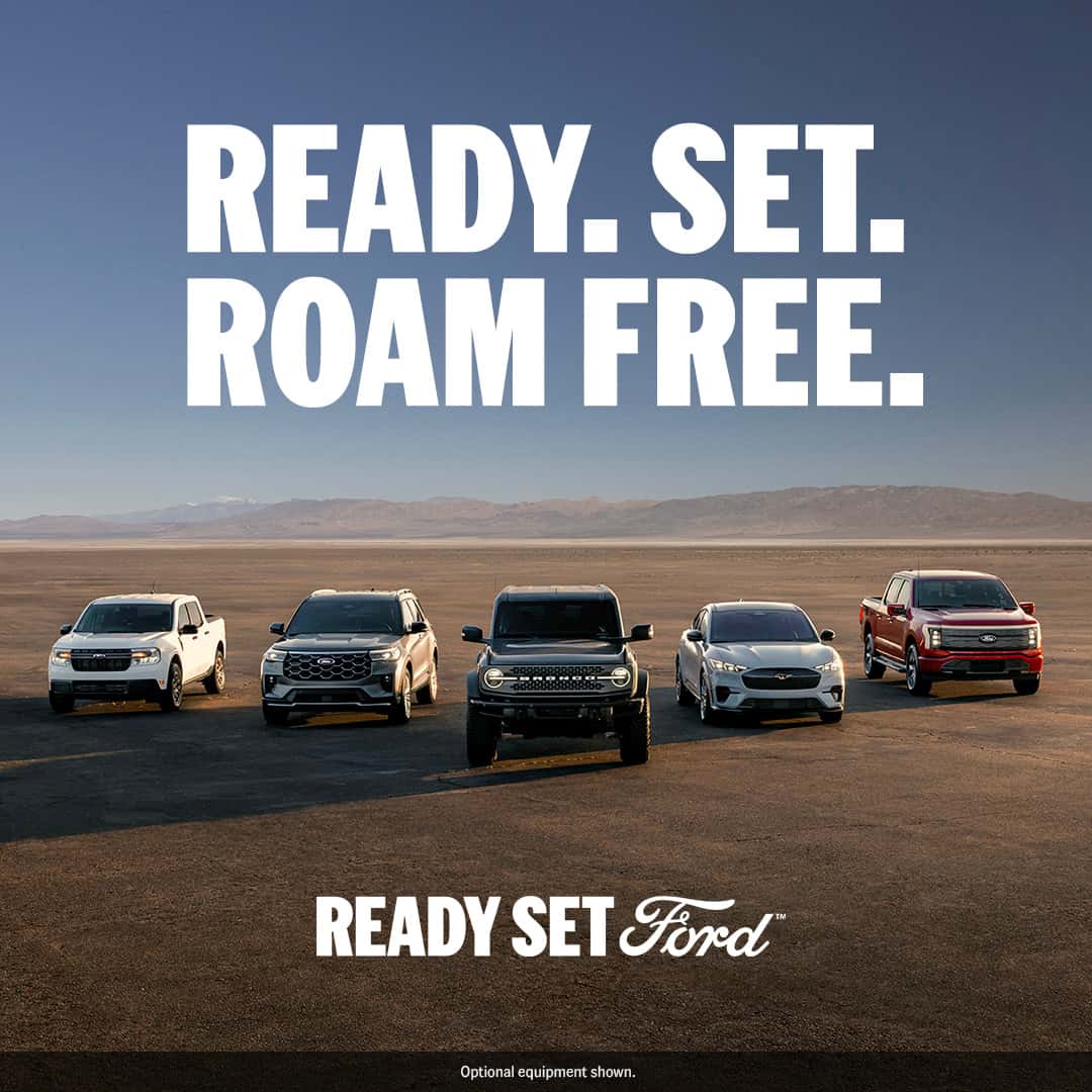 FORD. READY. SET. ROAM FREE.