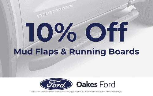 10% Off on Running Boards & Mud Flaps
