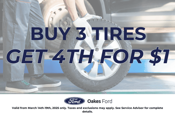 Buy 3 Tires, Get the 4th for $1
