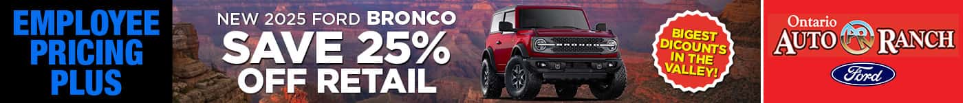 New 2025 Ford Bronco