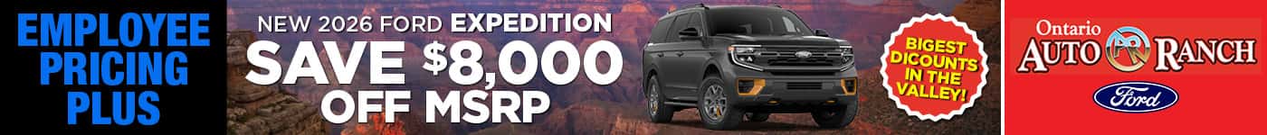 New 2026 Ford Expedition