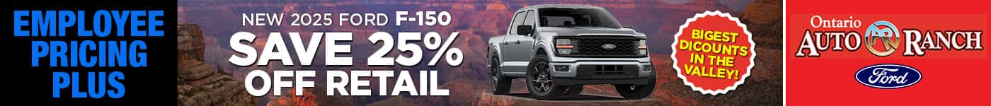 New 2025 Ford F-150