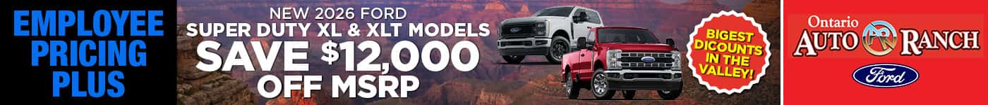 2026 Ford Super Duty XL & XLT