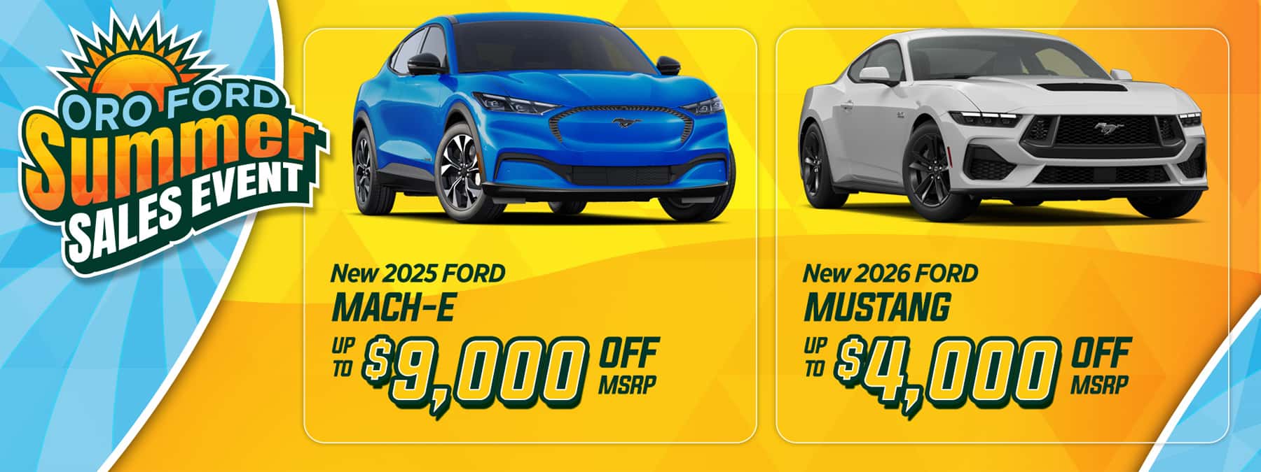 Oro Summer Sales Event D