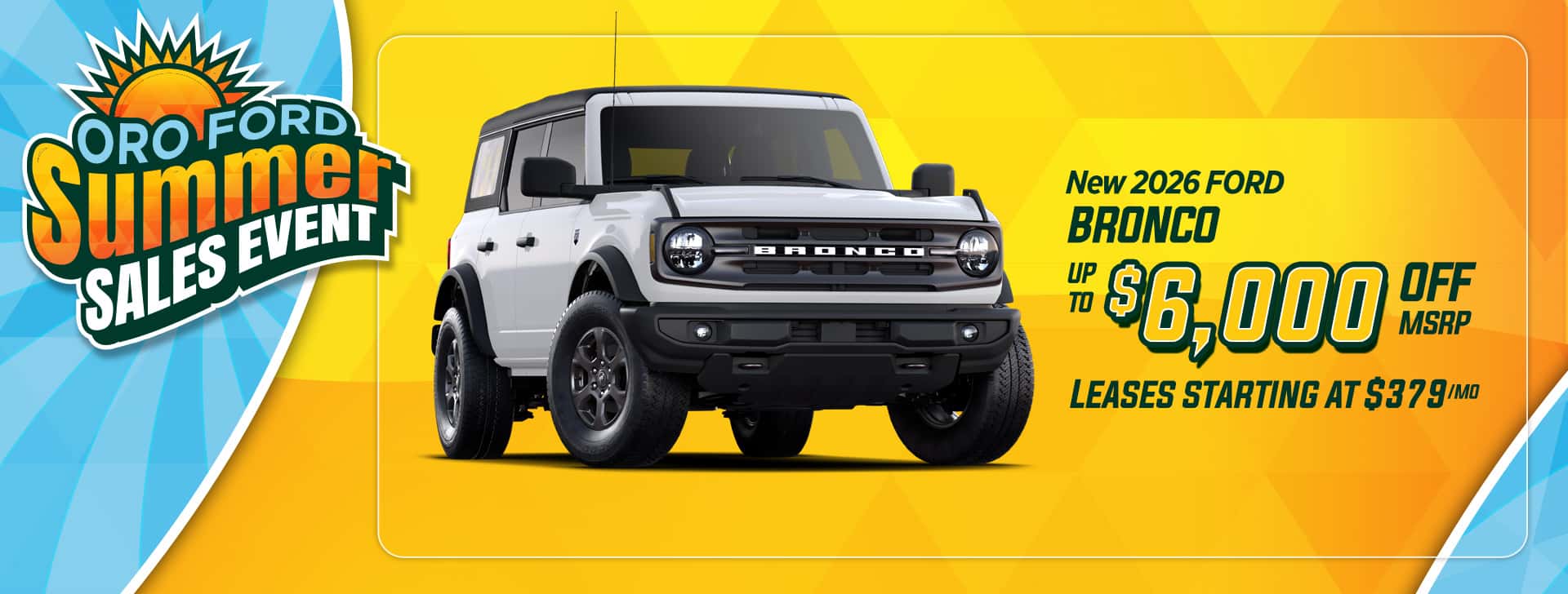 The Oro Summer Sales Event is in full swing!