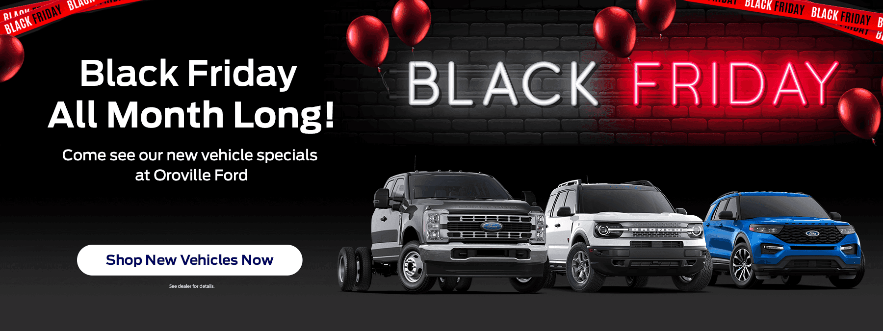Black Friday All Month Long!