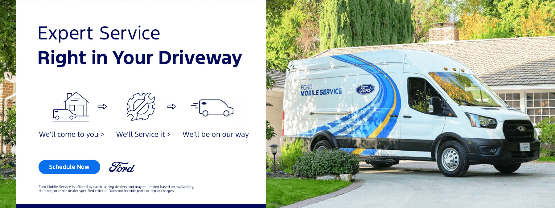Expert Service Right in Your Driveway.