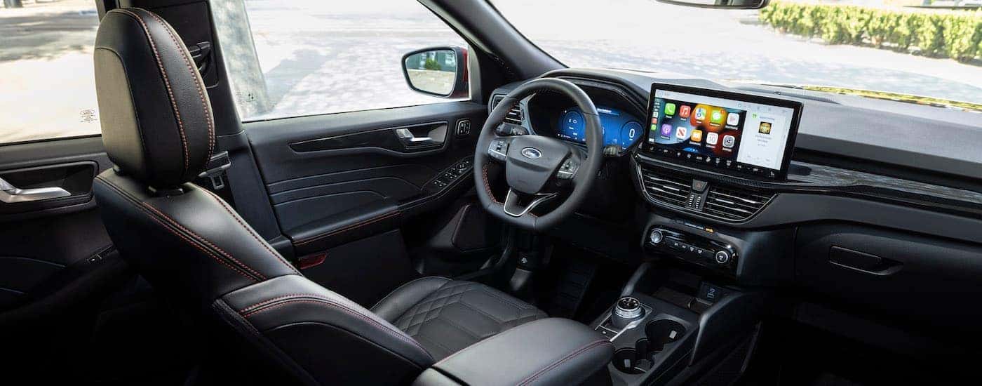 The interior of a 2025 Ford Escape for sale near Spartanburg.
