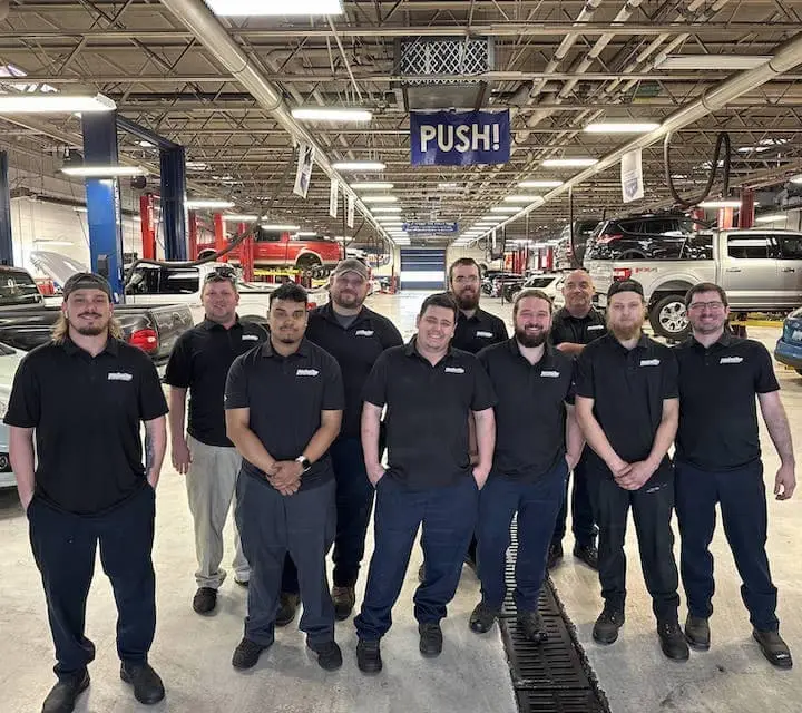 Service team at Paul Miller