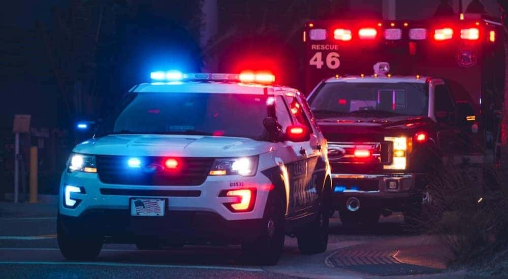police lights